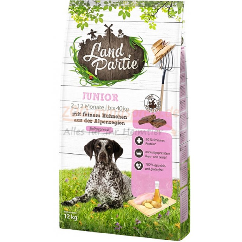 Hundefutter Activa NATUR PLUS Trockenfutter, für Junior Hunde, 100